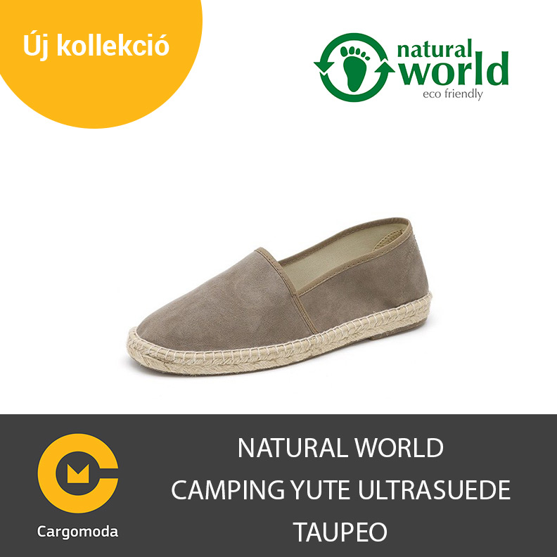 NATURAL WORLD CAMPING YUTE ULTRASUEDE TAUPE